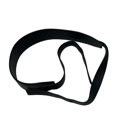 Bottega Veneta Handbag - Black Shape Stamped Leather