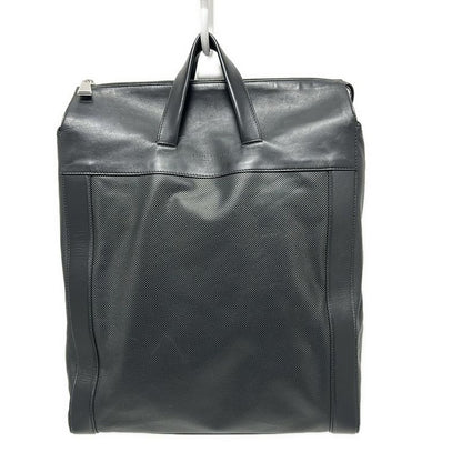 Bottega Veneta Handbag - Black Shape Stamped Leather