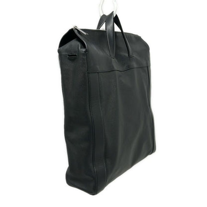 Bottega Veneta Handbag - Black Shape Stamped Leather