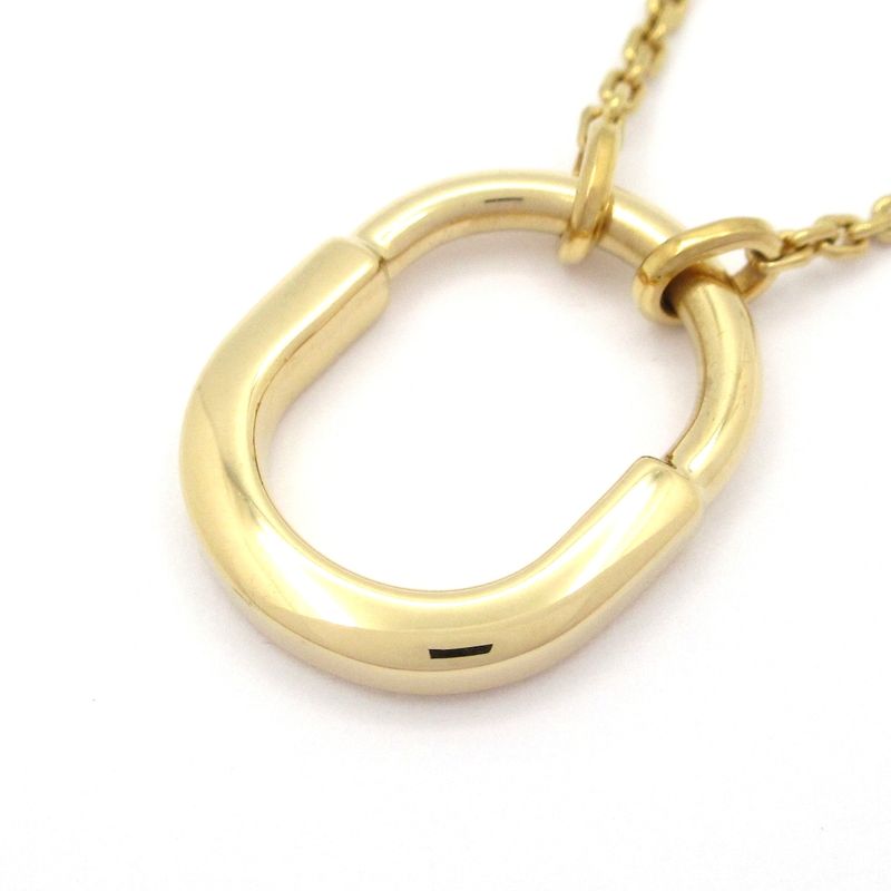 Tiffany & Co Necklace Tiffany & Co Lock Small Pendant 18K Yellow Gold