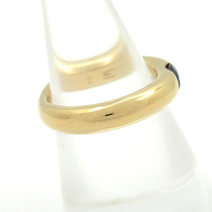 Cartier Ring 51 Ellipse Ring 18K Yellow Gold X Sapphire