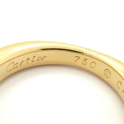 Cartier Ring 51 Ellipse Ring 18K Yellow Gold X Sapphire