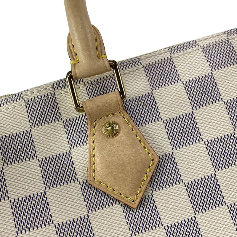Louis Vuitton Damier Speedy Bandoliere 25 N40608 Azure