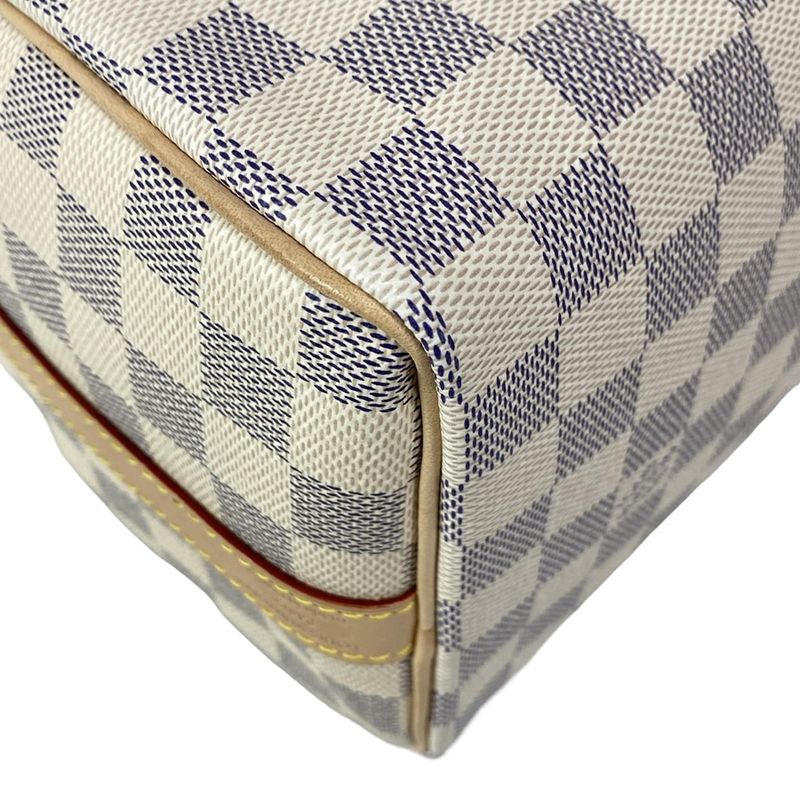 Louis Vuitton Damier Speedy Bandoliere 25 N40608 Azure