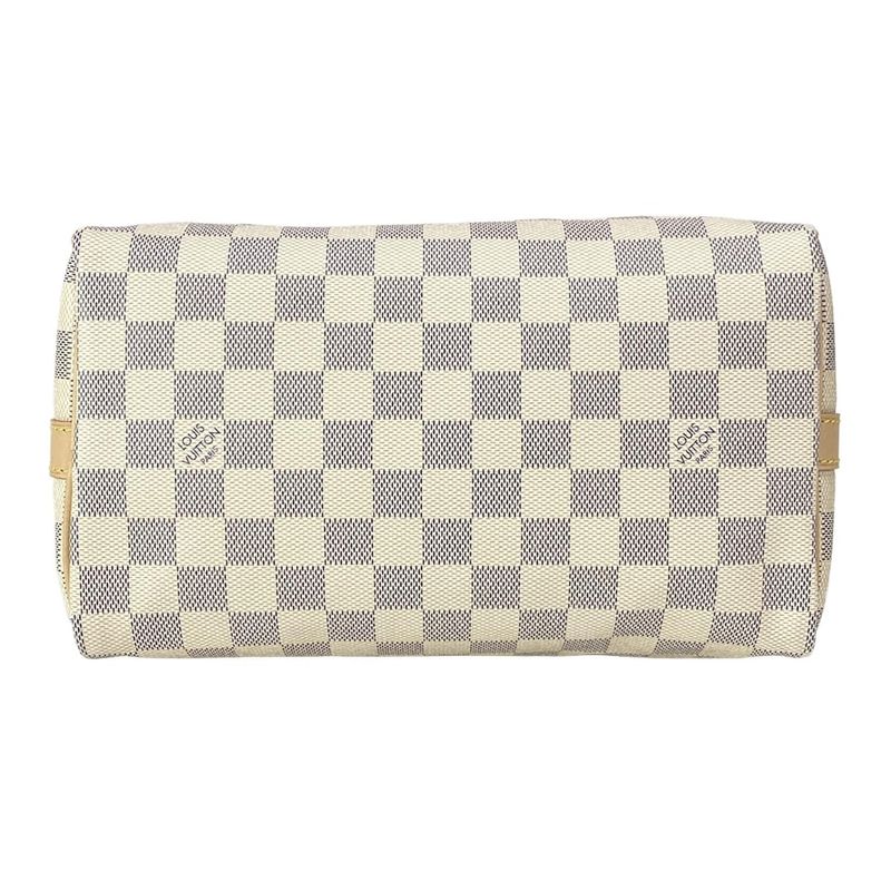 Louis Vuitton Damier Speedy Bandoliere 25 N40608 Azure