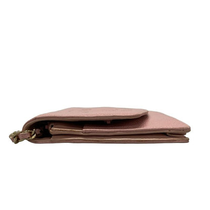 Chanel Wallet - A13509 Pink Chain Wallet W/gold Hardware