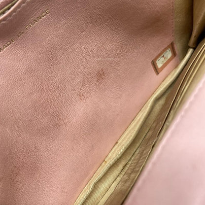 Chanel Wallet - A13509 Pink Chain Wallet W/gold Hardware