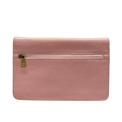 Chanel Wallet - A13509 Pink Chain Wallet W/gold Hardware