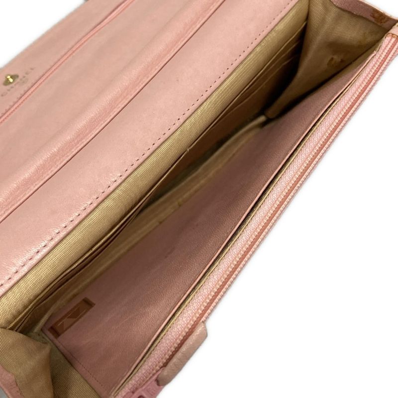 Chanel Wallet - A13509 Pink Chain Wallet W/gold Hardware