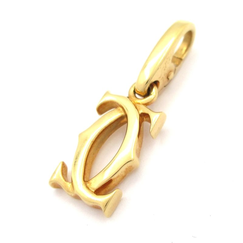 Cartier Pendant Top 2C 18K Yellow Gold