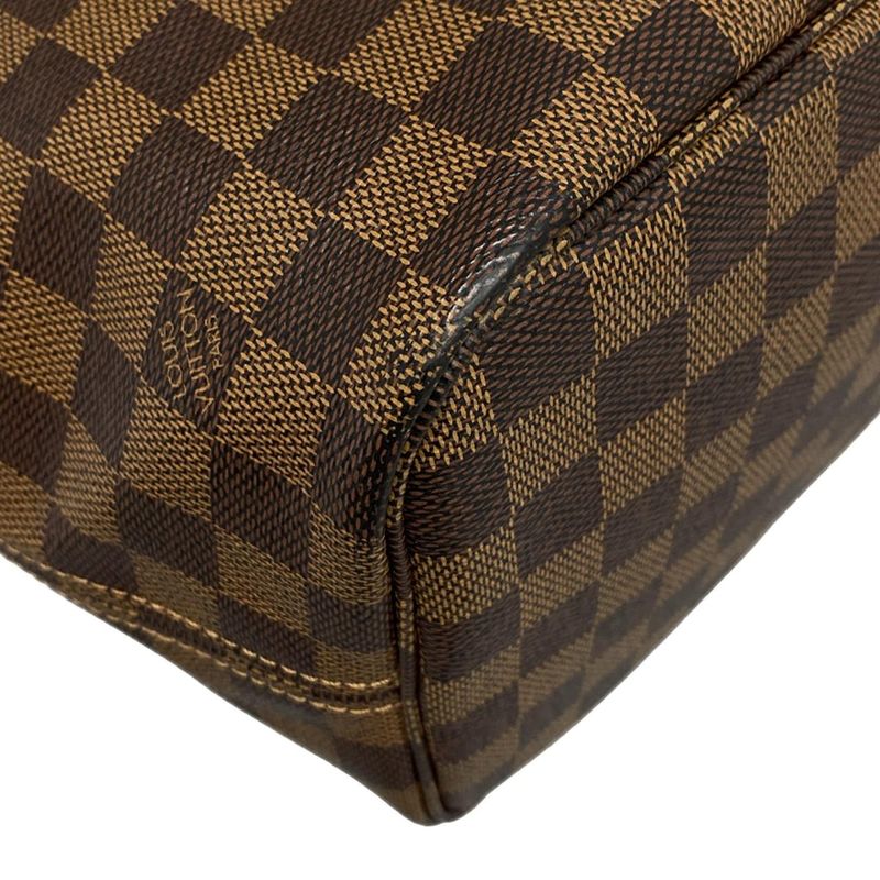 Louis Vuitton Damier Neverfull MM N41358 Ebène Tote Bag
