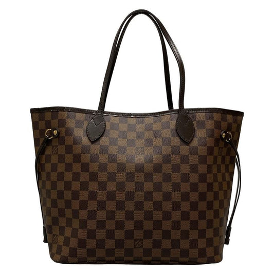 Louis Vuitton Damier Neverfull MM N41358 Ebène Tote Bag
