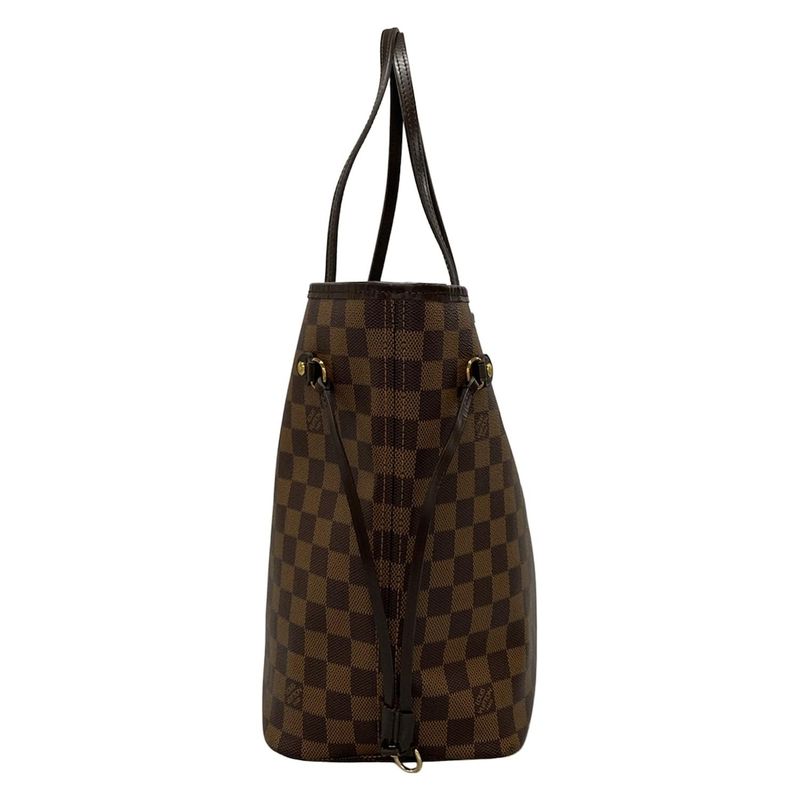 Louis Vuitton Damier Neverfull MM N41358 Ebène Tote Bag