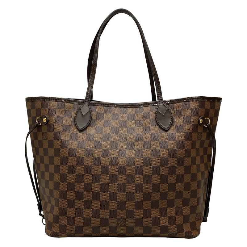 Louis Vuitton Damier Neverfull MM N41358 Ebène Tote Bag