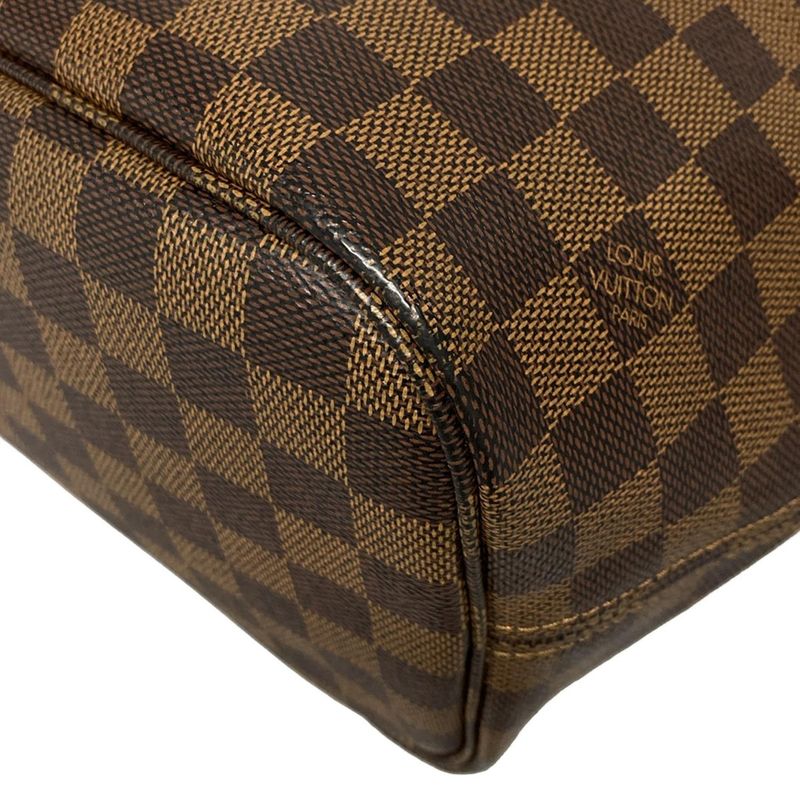 Louis Vuitton Damier Neverfull MM N41358 Ebène Tote Bag