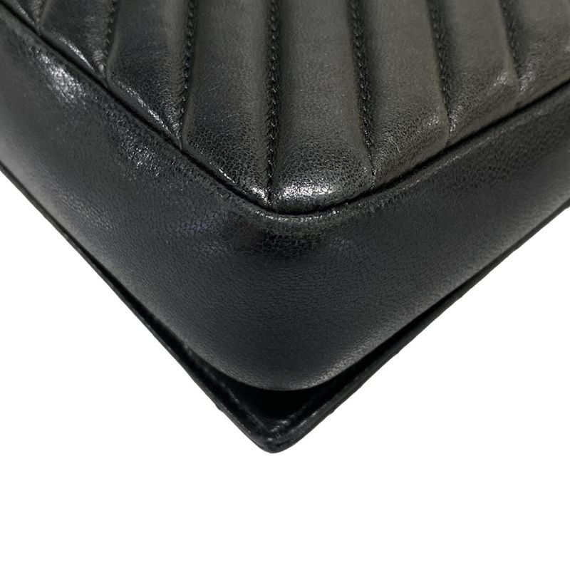 Saint Laurent Paris Shoulder Bag Kate 99 632014 Black Chain Handle/monogram