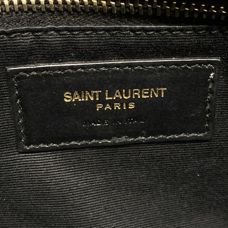 Saint Laurent Paris Shoulder Bag Kate 99 632014 Black Chain Handle/monogram