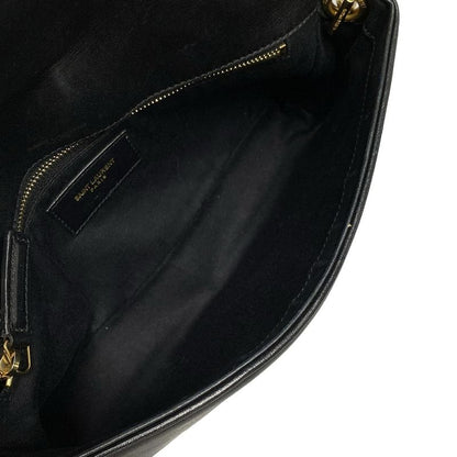 Saint Laurent Paris Shoulder Bag Kate 99 632014 Black Chain Handle/monogram