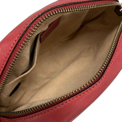 Gucci Shoulder Bag GG Marmont Mini Camera Bag 448065 Red Chain Shoulder/quilted