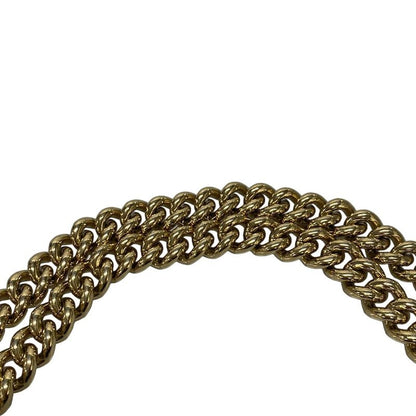 Gucci Shoulder Bag Padlock GG Supreme 409486 Beige Ebony And Black Chain