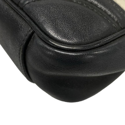 Gucci Shoulder Bag GG Marmont Quilted Small Shoulder Bag 443497 Black And White