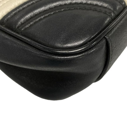Gucci Shoulder Bag GG Marmont Quilted Small Shoulder Bag 443497 Black And White
