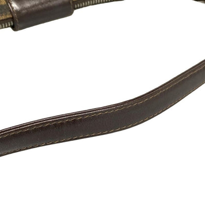 Fendi Shoulder Bag Zucca Pattern 16321 Brown X Black X Dark Brown Leather