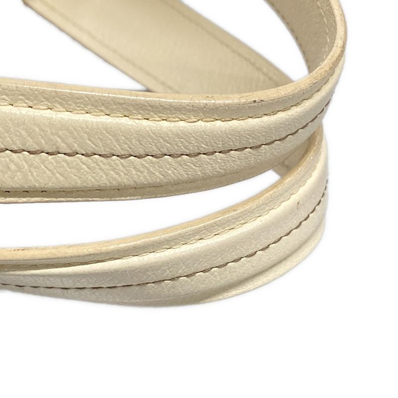 Dior/christian Dior Tote Bag Flower/trotter Ivory And Brown Cotton Leather