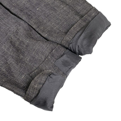 Chanel Jacket Size 38 M Women's P11161 Gray Double Linen