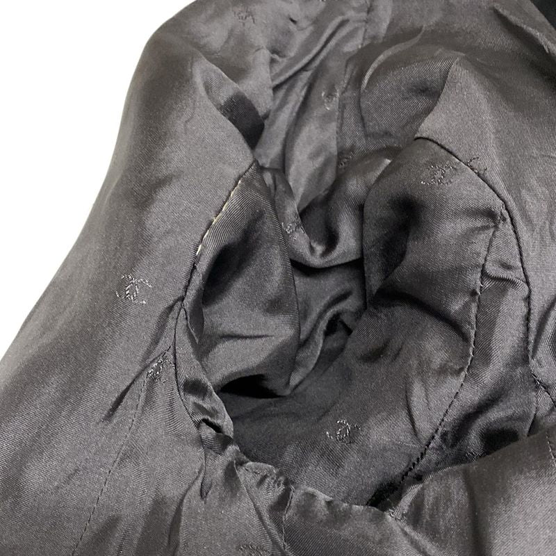 Chanel Jacket Size 38 M Women's P11161 Gray Double Linen