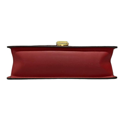 Gucci Shoulder Bag Sylvie 421882 Red Leather