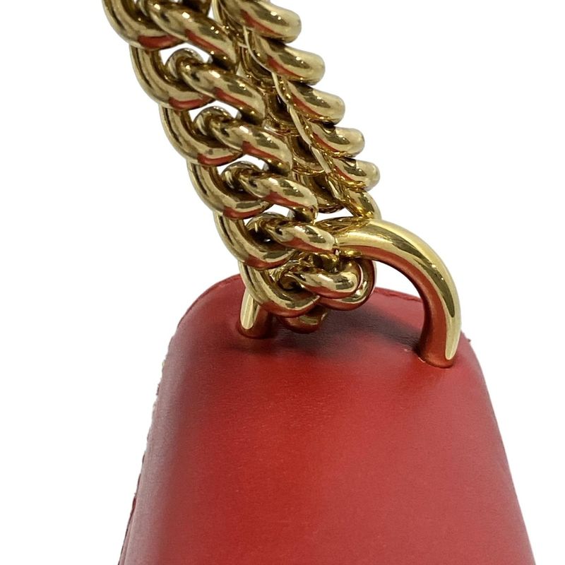 Gucci Shoulder Bag Padlock Small/gg Supreme 409487 Beige X Ebony X Multi Chain