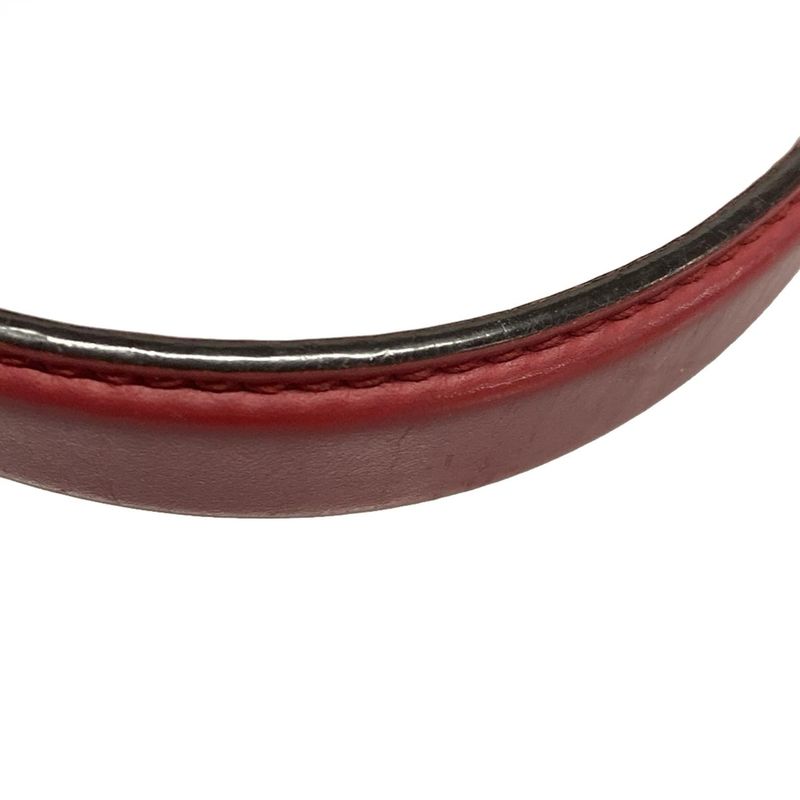 Gucci Handbag Sylvie 470270 Red Leather