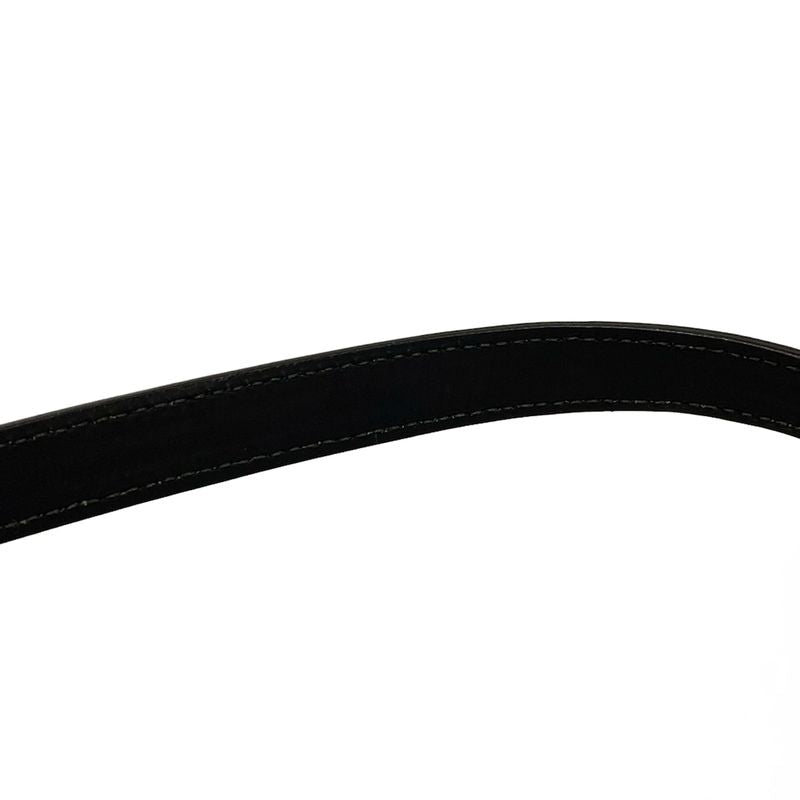 Gucci Shoulder Bag GG Supreme 474139 Dark Gray And Black Leather