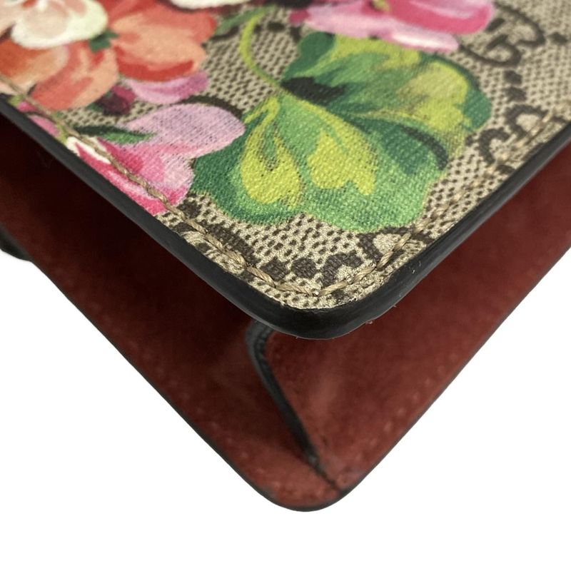 Gucci Shoulder Bag Dionysus/gg Blooms 421970 Beige X Ebony X Multi Chain