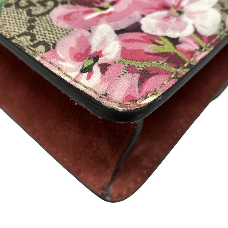 Gucci Shoulder Bag Dionysus/gg Blooms 421970 Beige X Ebony X Multi Chain