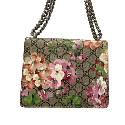 Gucci Shoulder Bag Dionysus/gg Blooms 421970 Beige X Ebony X Multi Chain
