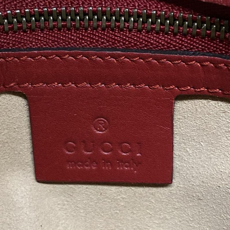 Gucci Shoulder Bag GG Marmont Quilted Small Shoulder Bag 443497 Red Chain