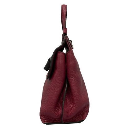 Gucci Handbag Bamboo Daily 370831 Pink Leather