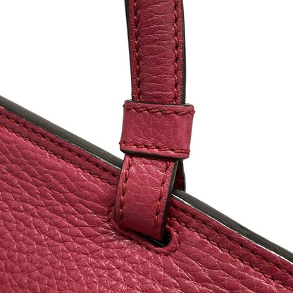 Gucci Handbag Bamboo Daily 370831 Pink Leather