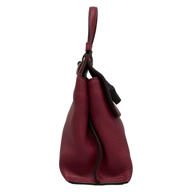 Gucci Handbag Bamboo Daily 370831 Pink Leather