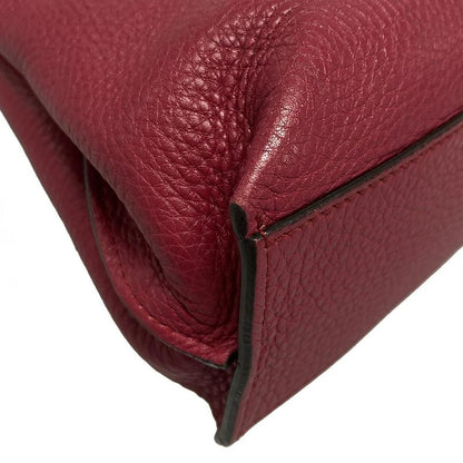 Gucci Handbag Bamboo Daily 370831 Pink Leather