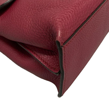 Gucci Handbag Bamboo Daily 370831 Pink Leather