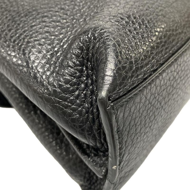 Gucci Handbag Bamboo Daily 370831 Black Leather