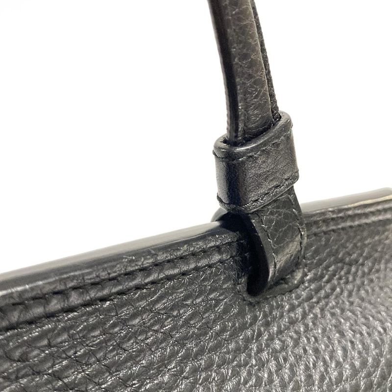 Gucci Handbag Bamboo Daily 370831 Black Leather
