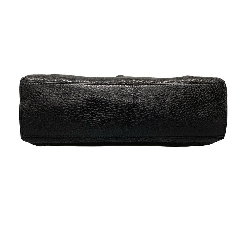 Gucci Handbag Bamboo Daily 370831 Black Leather