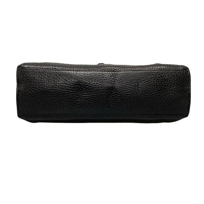 Gucci Handbag Bamboo Daily 370831 Black Leather