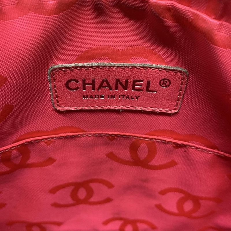 Chanel Shoulder Bag Cambon Line Medium Pochette A25178 Black Silver Hardware