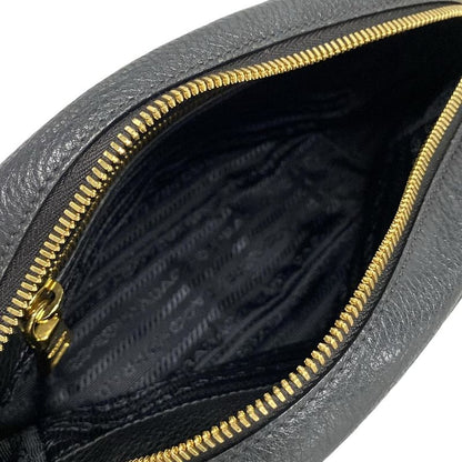 Prada Shoulder Bag - Black Leather