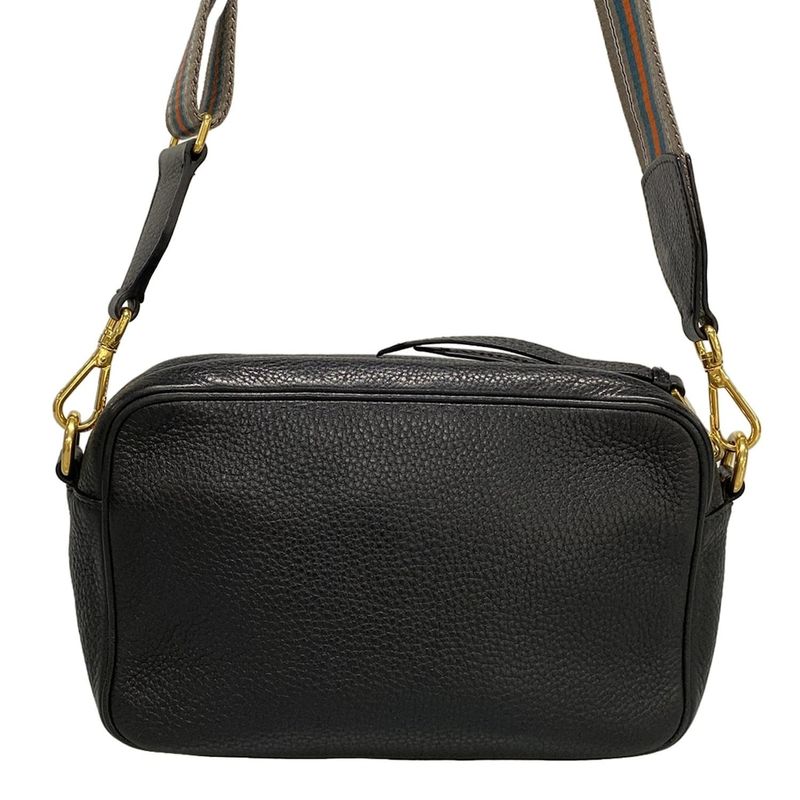 Prada Shoulder Bag - Black Leather